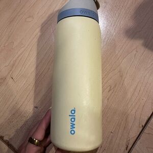 Owala Yellow Water Bottle